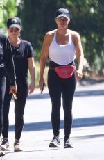 KYLE RICHARDS and TEDDI JO MELLENCAMP Out Hiking in Los Angeles 06/06/2022