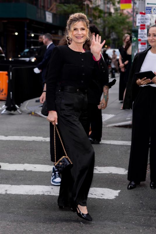 KYRA SEDGWICK Arrives at Chanel Dinner at Tribeca Film Festival in New York 06/13/2022