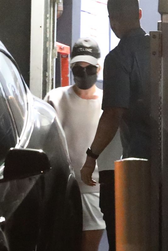 LADY GAGA Leaves A.O.C. Restaurant in Los Angeles 06/20/2022