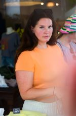 LANA DEL REY Out Shopping in West Hollywood 06/22/2022