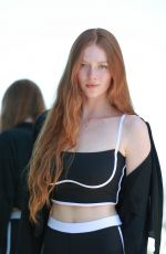 LARSEN THOMPSON at Alo Summer House in Beverly Hills 06/16/2022