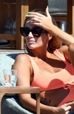 LAURA ANDERSON in Bikini at a Beach in Mykonos 06/10/2022