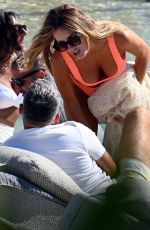 LAURA ANDERSON in Bikini at a Beach in Mykonos 06/10/2022