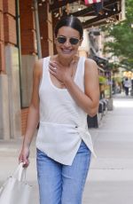 LEA MICHELE Out and About in New York 06/15/2022