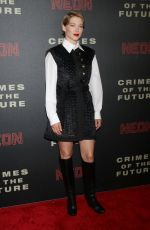 LEA SEYDOUX at Crimes of the Future Premiere in New York 06/02/2022