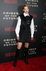 LEA SEYDOUX at Crimes of the Future Premiere in New York 06/02/2022