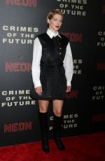 LEA SEYDOUX at Crimes of the Future Premiere in New York 06/02/2022