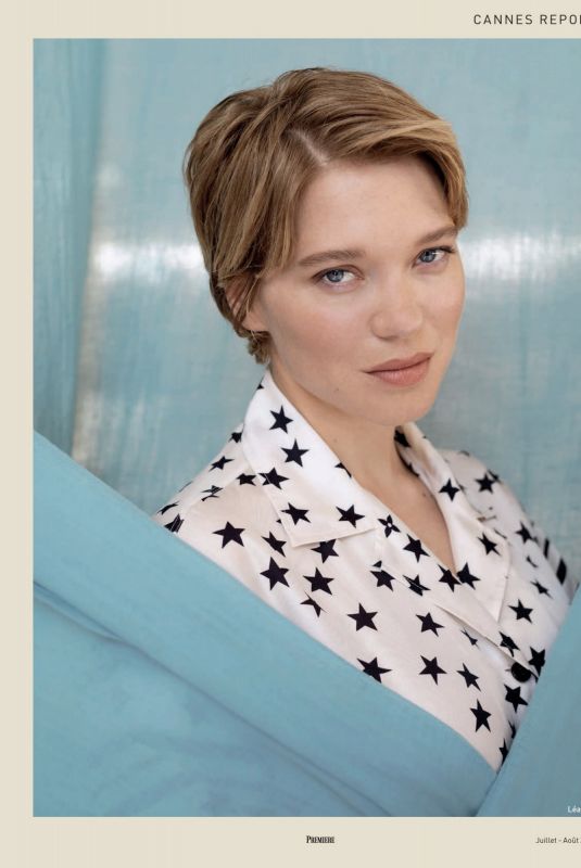 LEA SEYDOUX in Premiere Magazine, July/August 2022
