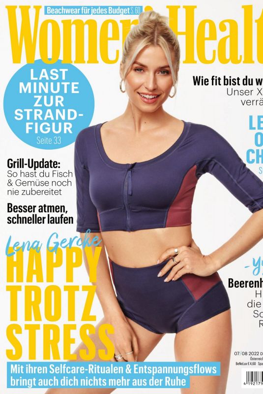 LENA GERCKE in Women’s Health Magazine, Germany July/August 2022