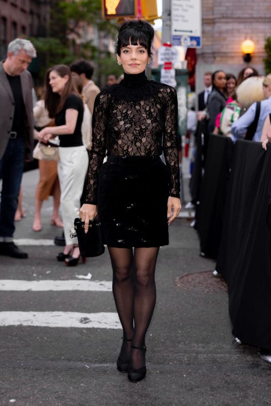 LILY ALLEN Arrives at Chanel Dinner at Tribeca Film Festival in New York 06/13/2022