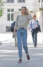 LILY DONALDSON Out and About in London 06/21/2022