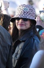 LILY JAMES Out at 2022 Glastonbury Festival 06/25/2022
