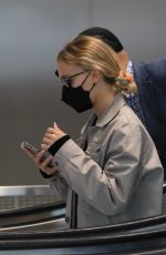 LILY-ROSE DEPP at LAX Airport in Los Angeles 05/31/2022