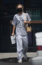 LILY-ROSE DEPP Leaves a Spa in Los Angeles 06/23/2022