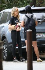 LINDSEY STIRLING Out for a Dog Walk with a Friend in Los Angeles 06/05/2022