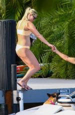 LINDSEY VONN in Bikini at a Beach in Miami 06/07/2022