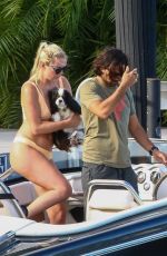 LINDSEY VONN in Bikini at a Beach in Miami 06/07/2022