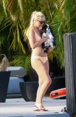 LINDSEY VONN in Bikini at a Beach in Miami 06/07/2022