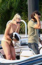 LINDSEY VONN in Bikini at a Beach in Miami 06/07/2022
