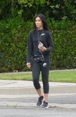 LISA LING Out Jogging in Los Angeles 06/05/2022