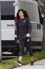 LISA LING Out Jogging in Los Angeles 06/05/2022