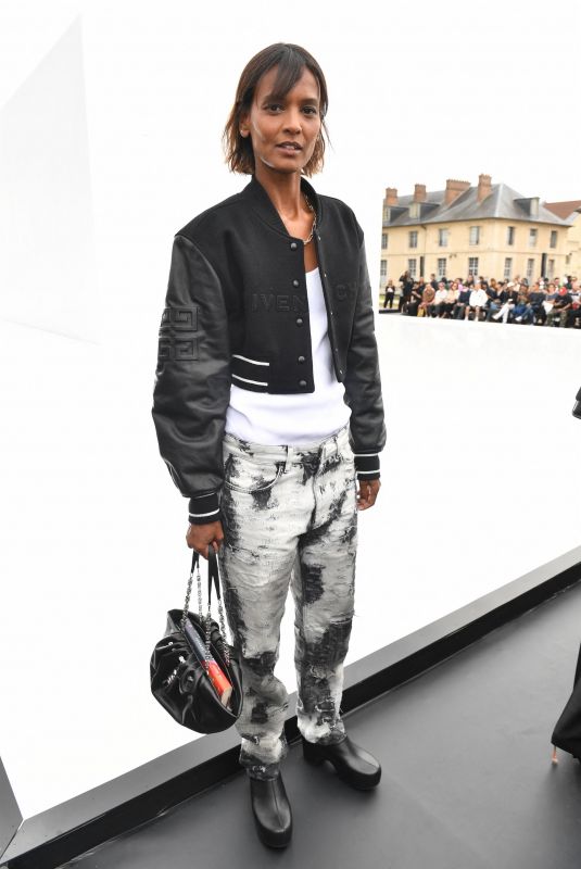 LIYA KEBEDE at Spring-Summer 2023 Givenchy Etudes Fashion Show in Paris 06/22/2022