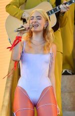 LORDE Performs at Pyramid Stage at Glastonbury Festival 06/26/2022