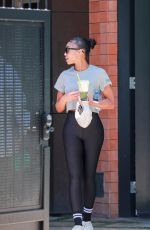 LORI HARVEY Leaves Workout Session in Los Angeles 06/18/2022