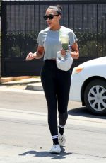 LORI HARVEY Leaves Workout Session in Los Angeles 06/18/2022