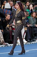 LOURDES LEON at Marine Serre Spring/Summer 2023 Runway Show at Paris Fashion Week 06/25/2022
