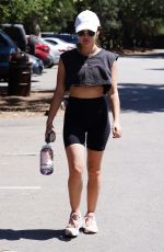LUCY HALE Out for Iced Coffee in Los Angeles 06/15/2022