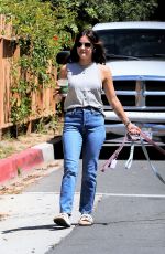 LUCY HALE Out with Her Dogs in Los Angeles 06/01/2022