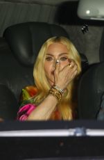 MADONNA  Leaves Britney Spears and Sam Asghari