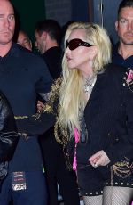 MADONNA Leaves Her Show in New York 06/23/2022