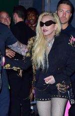 MADONNA Leaves Her Show in New York 06/23/2022