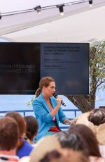 MAISIE WILLIAMS at A Female Quotient Lounge Panel at Cannes Lions 2022 in Cannes 06/20/2022