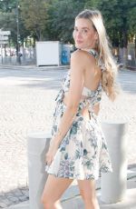 MANDY BORK Out at Paris Fashion Week 06/22/2022