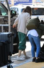 MANDY MOORE Arrives at LAX Airport in Los Angeles 06/06/2022