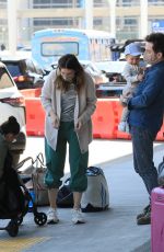 MANDY MOORE Arrives at LAX Airport in Los Angeles 06/06/2022