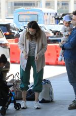 MANDY MOORE Arrives at LAX Airport in Los Angeles 06/06/2022