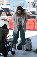 MANDY MOORE Arrives at LAX Airport in Los Angeles 06/06/2022