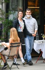 MARGARET QUALLEY and Jack Antonoff Out in New York 06/11/2022