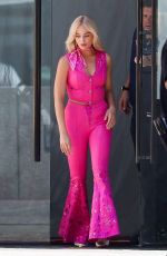 MARGOT ROBBIE on the Set of Barbie in Los Angeles 06/25/2022