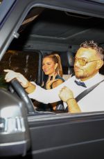 MARIA MENOUNOS Arrives at Britney Spears and Sam Asghari