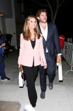 MARIA SHRIVER Leaves Spago in Beverly Hills 06/17/2022