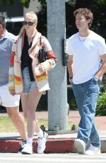 MARIA SHRIVER Out with ABBY CHAMPION and Patrick Schwarzenegger in Los Angeles 06/18/2022