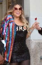 MARIAH CAREY Leaves Whitby Hotel in New York 06/20/2022