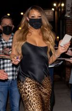 MARIAH CAREY Out for Dinner in New York 06/16/2022