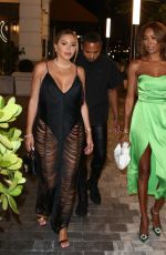 MARYSOL PATTON, LARSA PIPPEN, GUERDY ABRAIRA, KIKI BARTH and LISA HOCHSTEIN Arrives at a PrettyLittleThing Event in Cora Gables 06/29/2022
