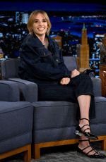 MAYA HAWKE at Tonight Show Starring Jimmy Fallon 06/28/2022